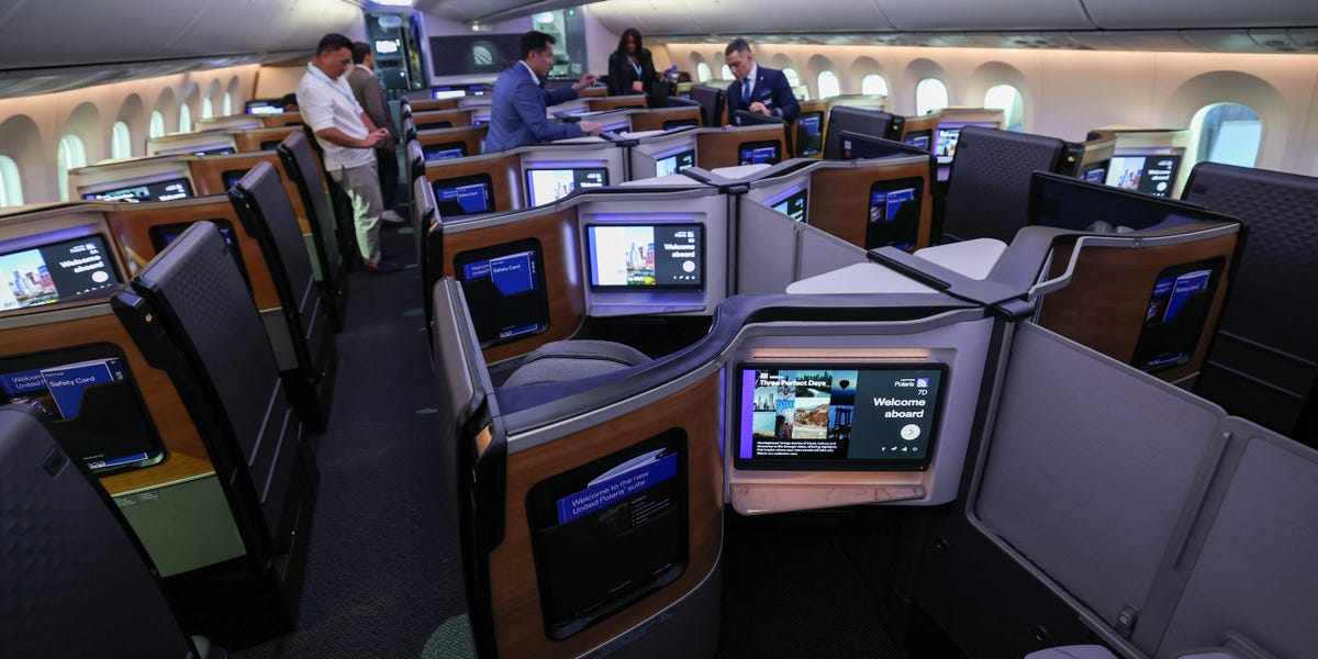 See United's New Polaris Business Class With Doors and a 'Studio'