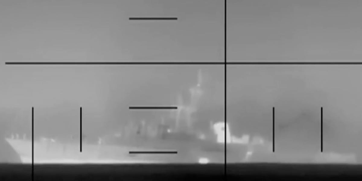 A US Navy Submarine Sank an Iranian Warship With a Torpedo