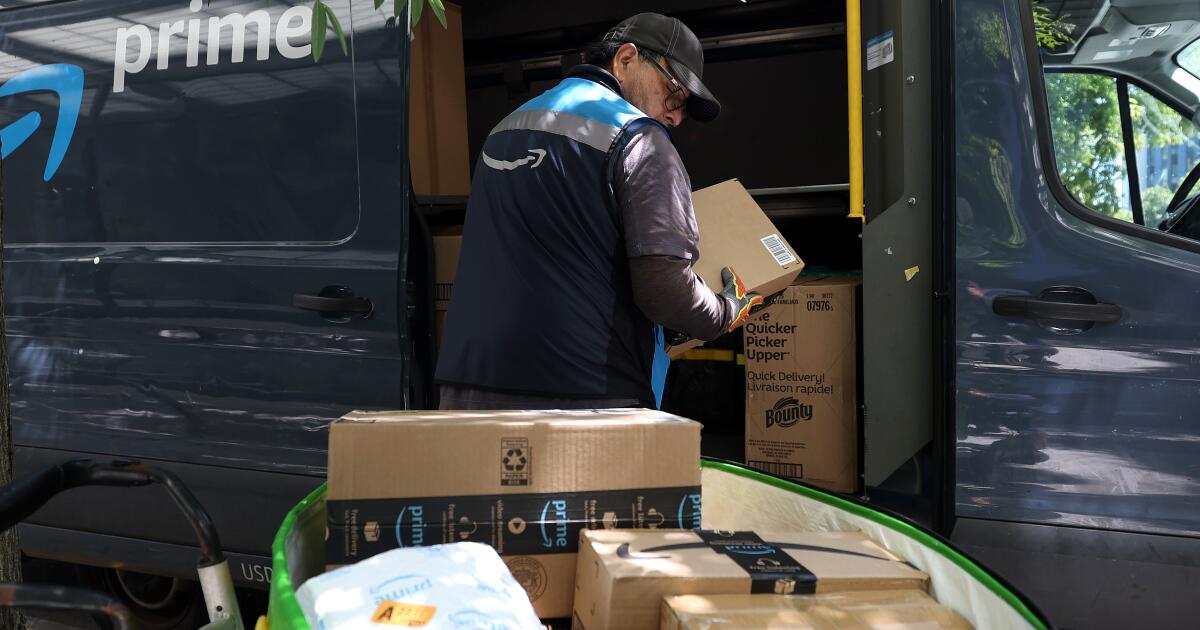 Amazon speeds up deliveries in L.A. and elsewhere with one-hour option