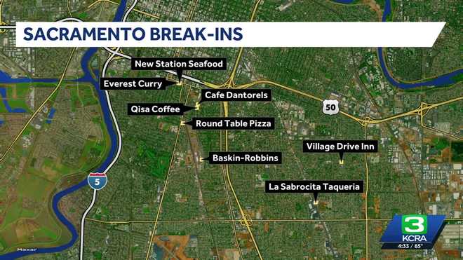 Sacramento burglaries