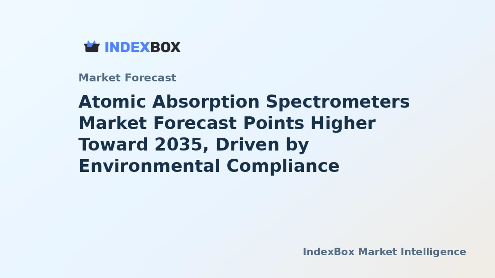 Atomic Absorption Spectrometers Market Global Analysis and Growth Outlook to 2035 - News and Statistics