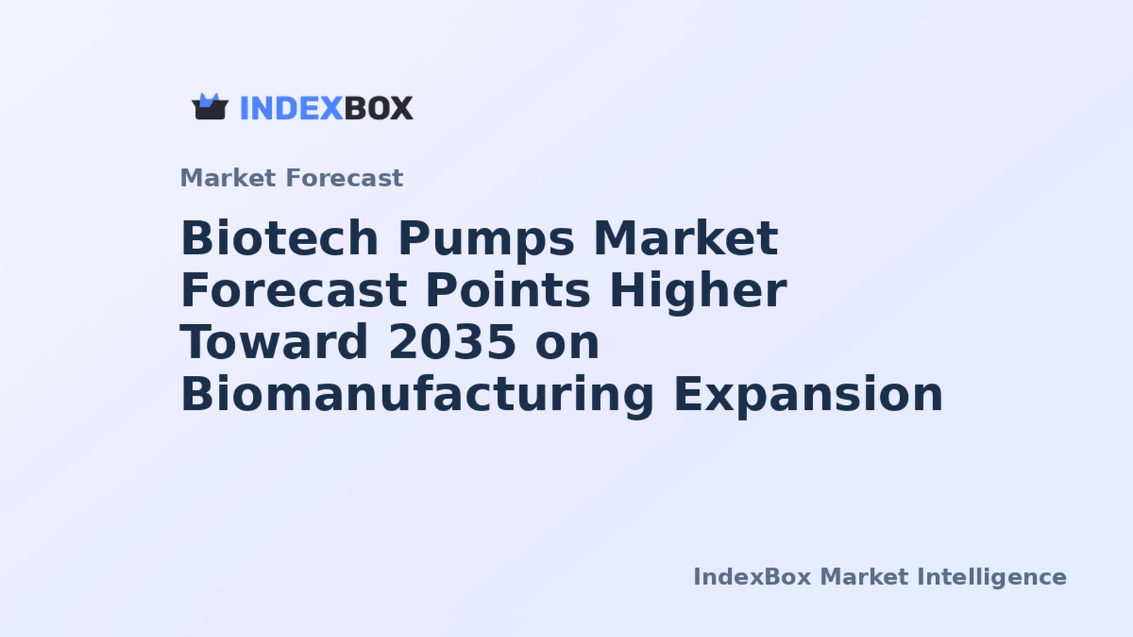 Biotech Pumps Market Demand to Accelerate by 2035 as Biologics Production Scales Globally - News and Statistics