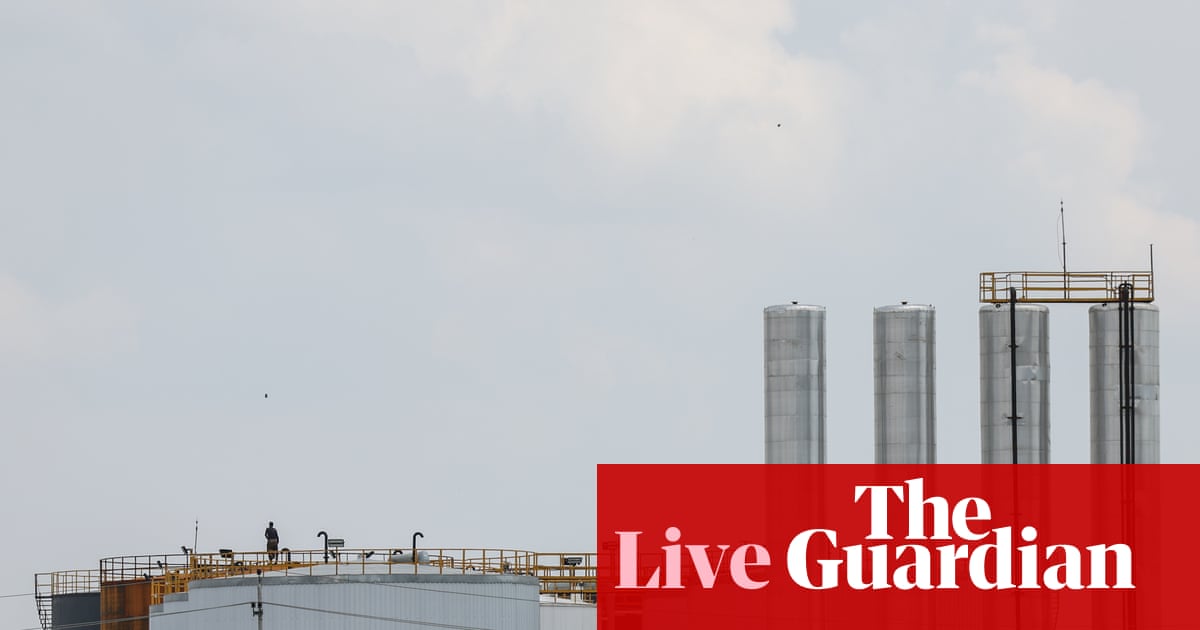 Brent crude oil back over $100 a barrel as optimism over Middle East de-escalation fades – business live | Business