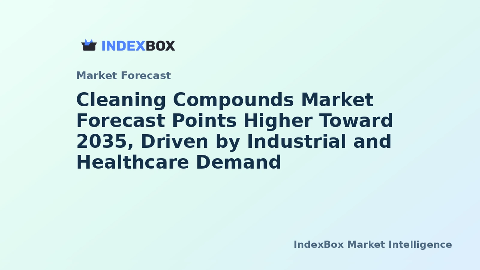 Cleaning Compounds Market Analysis: Global Growth Trajectory and Key Drivers Through 2035 - News and Statistics