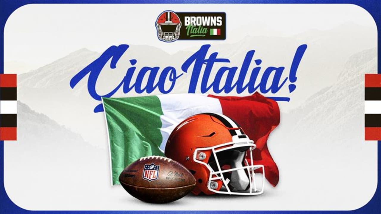 Cleveland Browns awarded marketing rights in Italy through NFL’s Global Markets Program