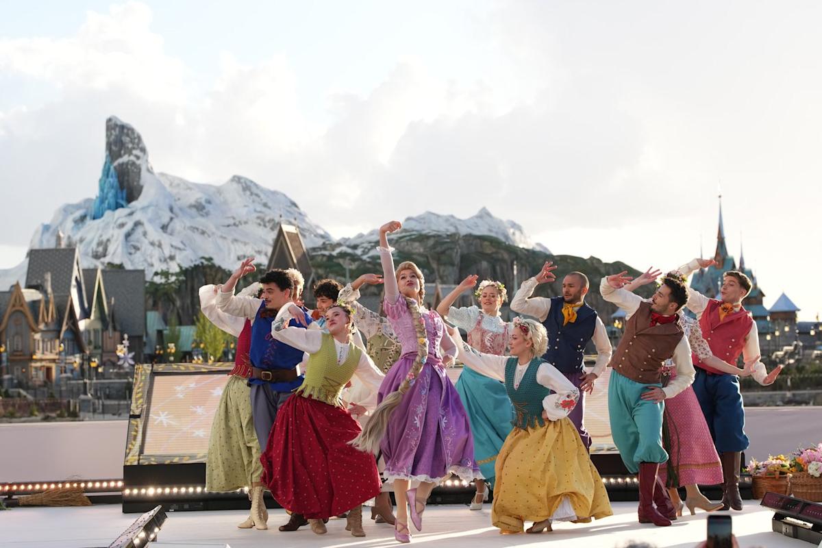 Disney opens World of Frozen in Paris as new CEO showcases the empire that made him