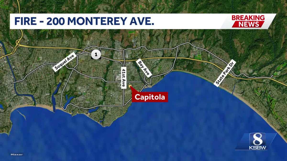 Fire erupts at business in Capitola Village, building housed popular taqueria