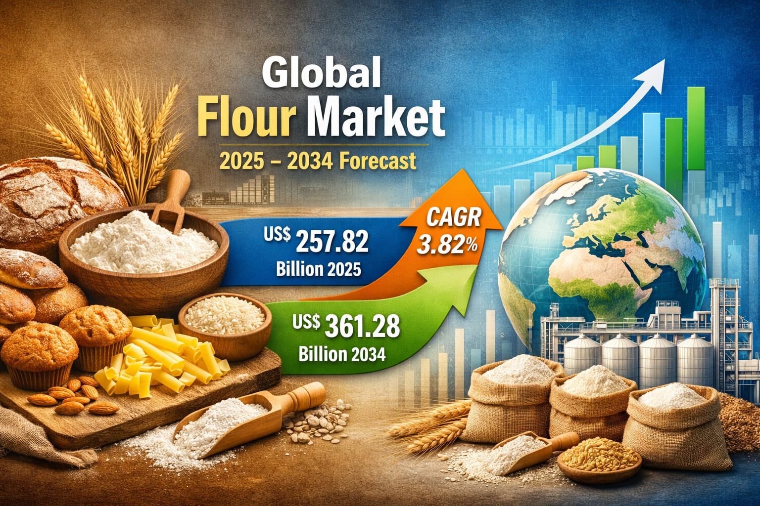 Global Flour Market Size and Forecast 2026–2034