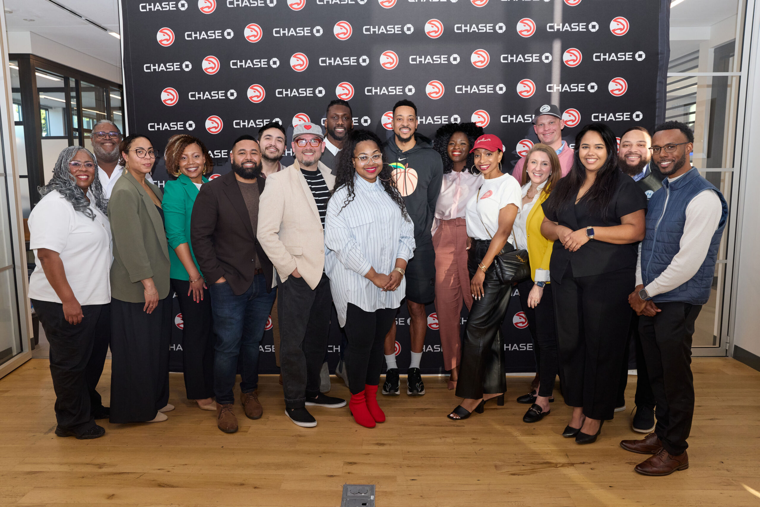 Hawks Player CJ McCollum and Chase Champion 10 Small Businesses Through Third Annual ‘Rookie Entrepreneurs Community Program’ in Downtown Atlanta