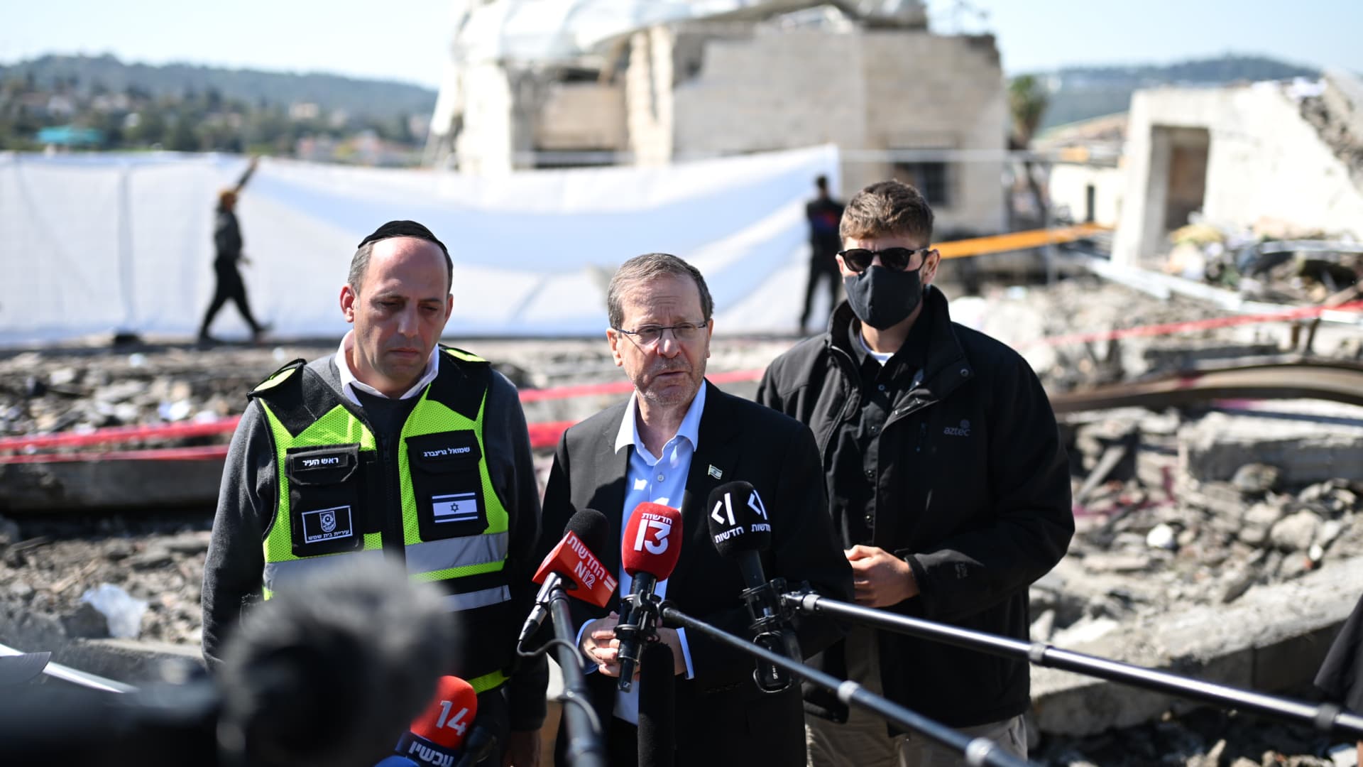 Israel president Herzog says Middle East peace worth cost