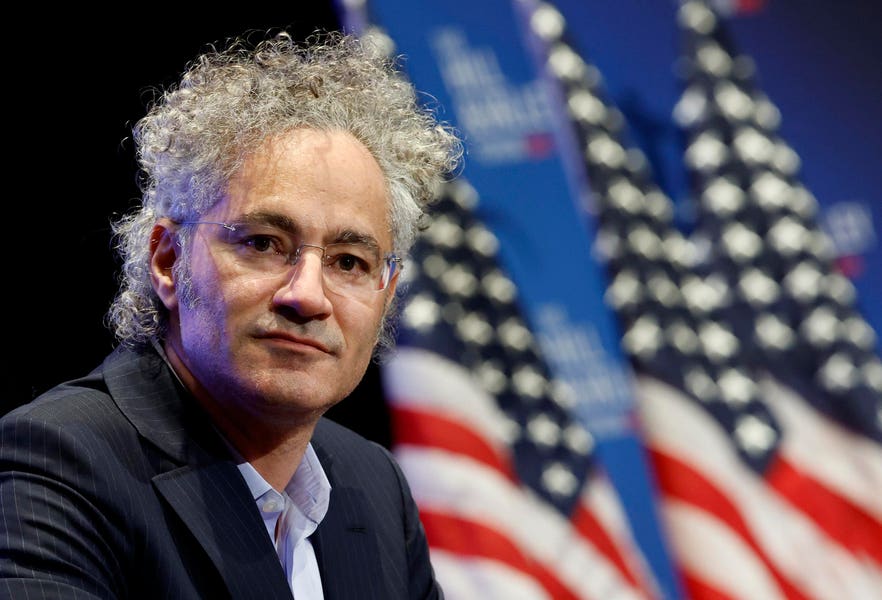 Palantir CEO: Value Creation Is All That Matters In War Or Business