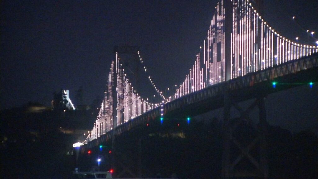 San Francisco businesses ready as Bay Bridge lights set to return Friday night
