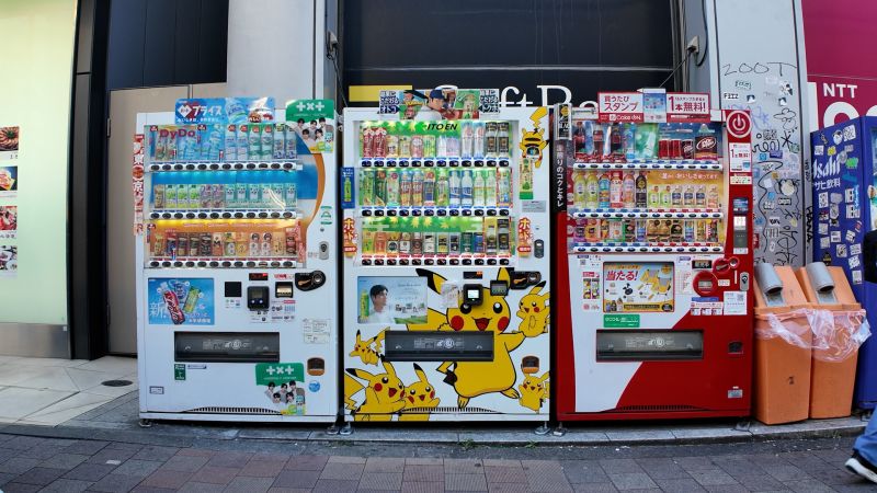 Why Japan’s iconic vending machines could vanish