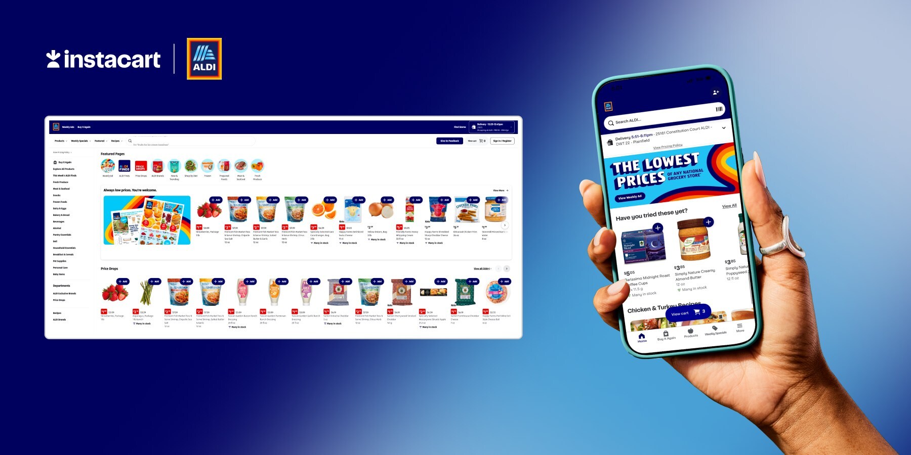 Aldi U.S. to exclusively use Instacart for ecommerce fulfillment