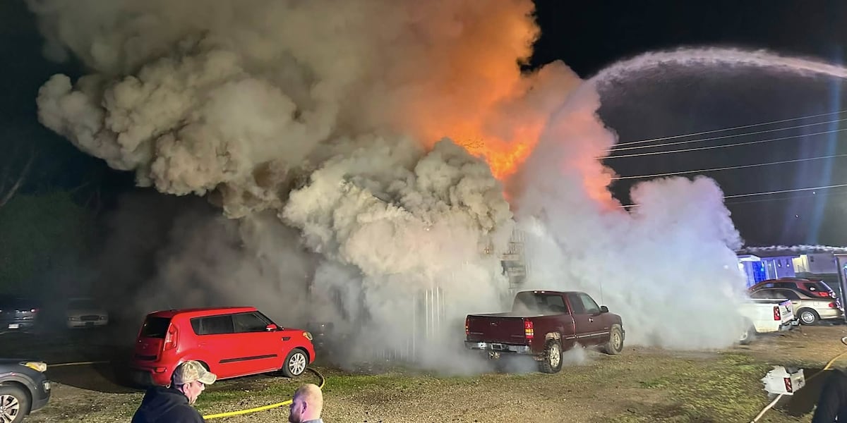 Early morning fire leaves business a ‘total loss’