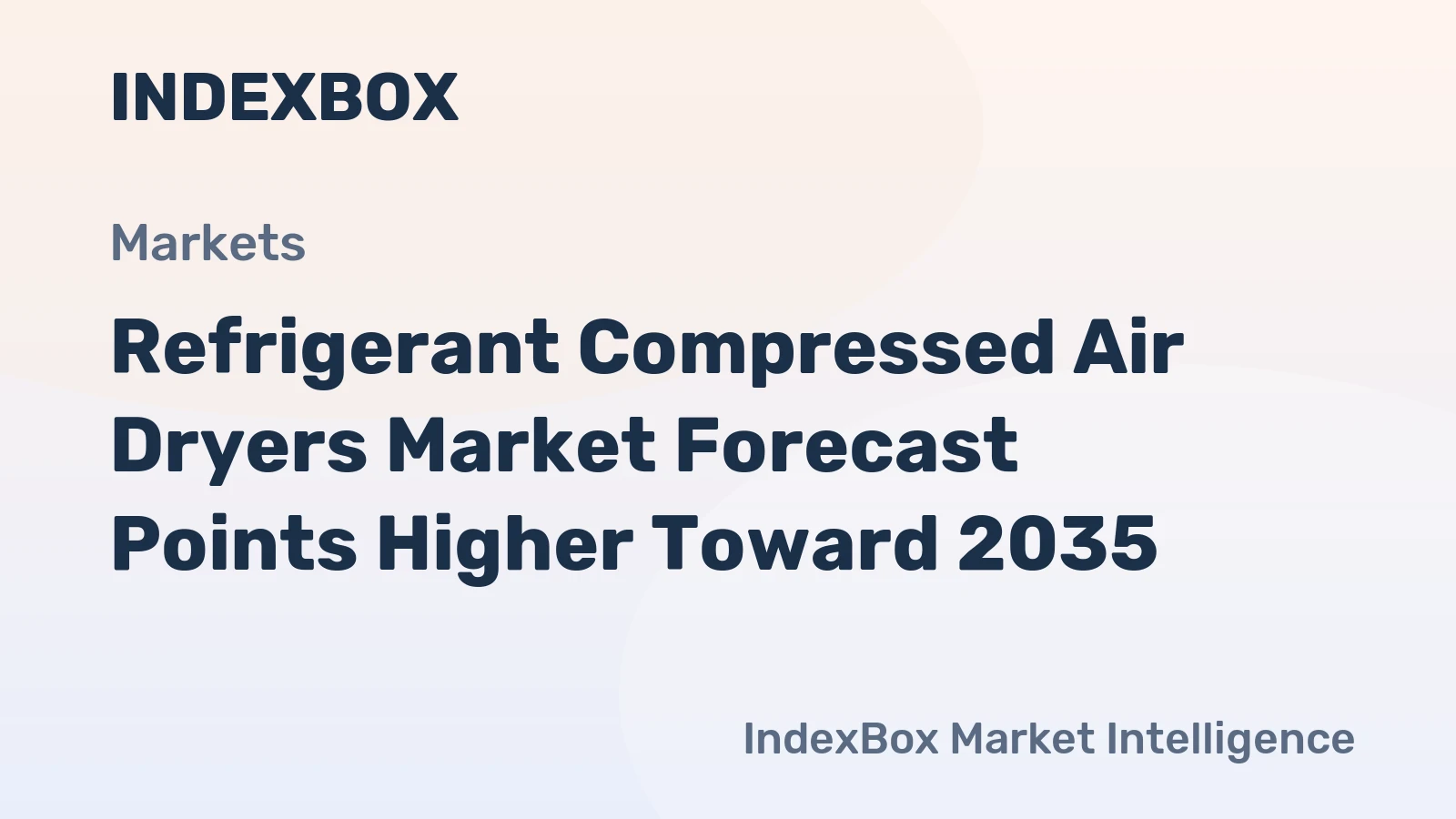 Refrigerant Compressed Air Dryers Market Forecast Points Higher Toward 2035, Driven by Industrial Modernization