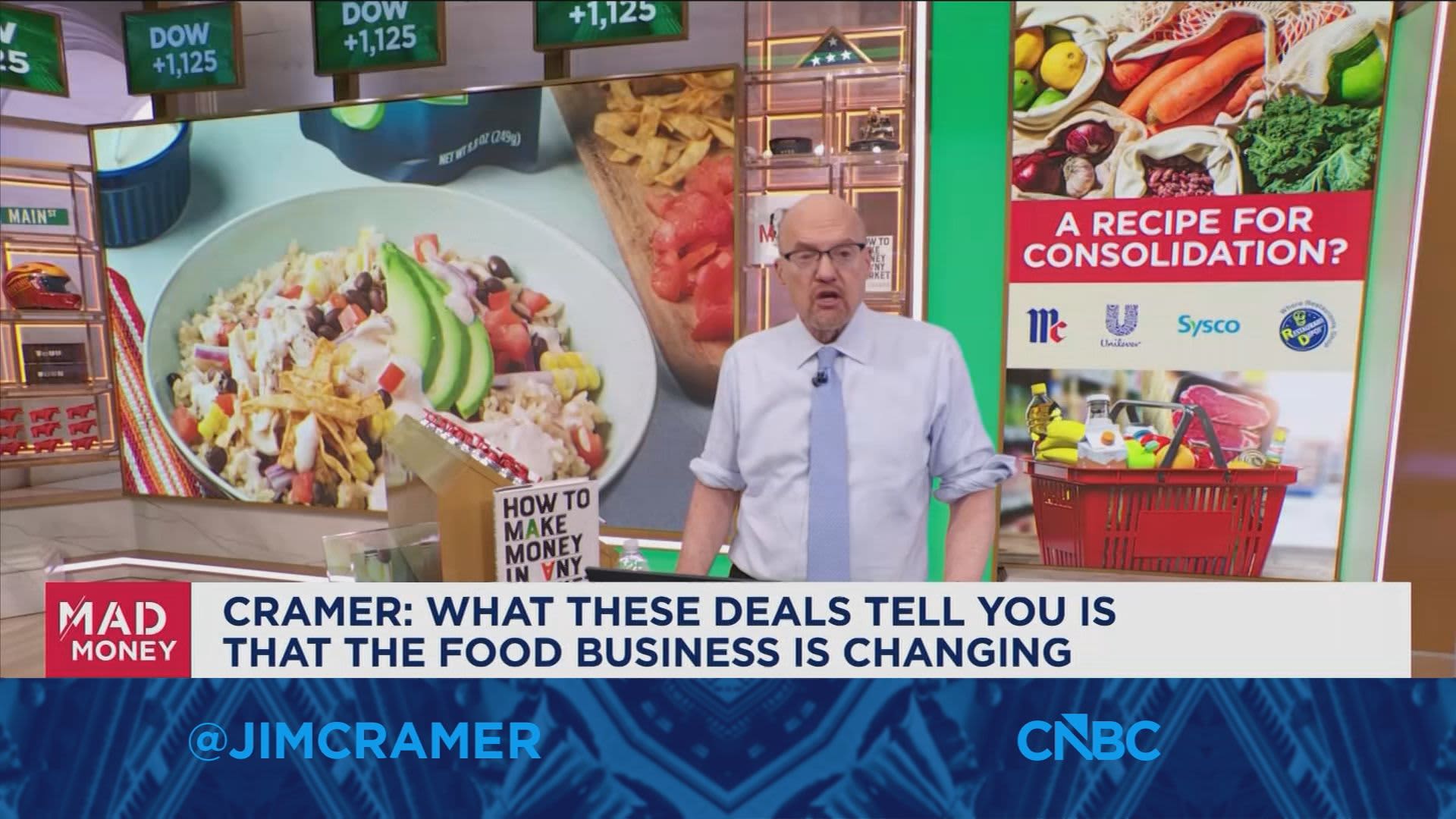 The food business is changing, says Jim Cramer