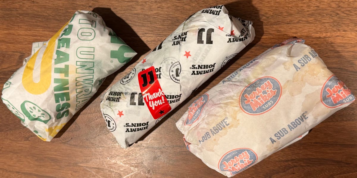 Trying Italian Sandwiches at Subway, Jimmy John's, Jersey Mike's; Best