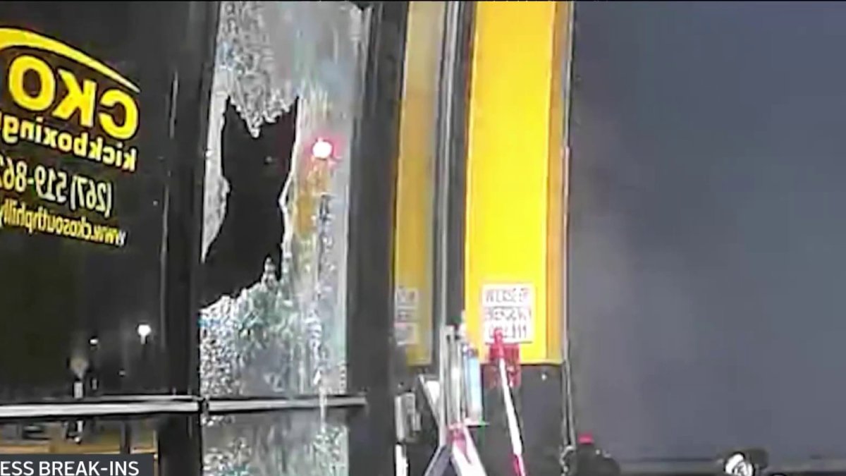 Video shows pickaxe vandal targeting South Philly businesses – NBC10 Philadelphia